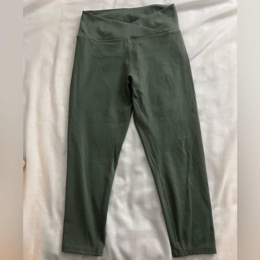 Balance Collection Olive Green Leggings